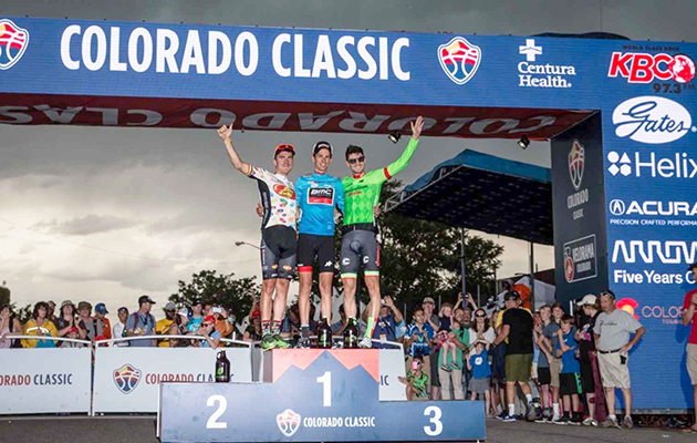Colorado Classic podium